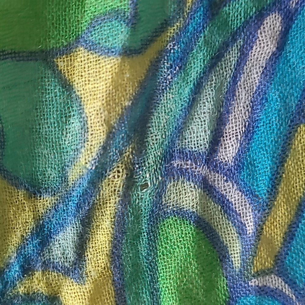 LILLY PULITZER silk and cashmere wrap scarf Lot Of Two - Picture 5 of 10